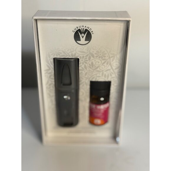 GuruNanda Ultrasonic Facial Mini Diffuser w/ Organic Rose Water Rechargeable NEW - Picture 2 of 5